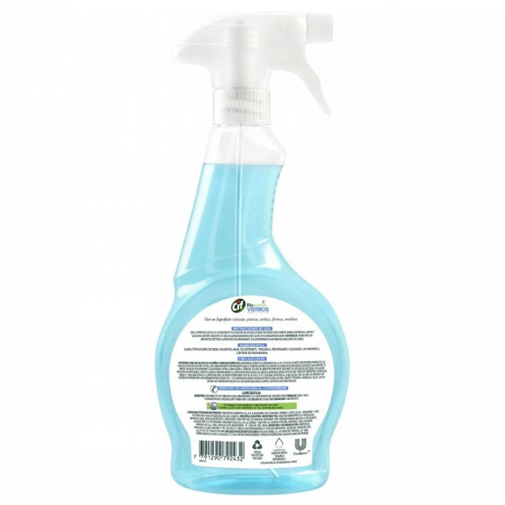 Limpiavidrio CIF Bioactive 500ml Gatillo