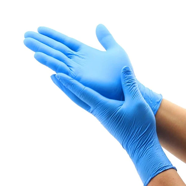 Guantes Nitrilo 100U Celeste Gen M