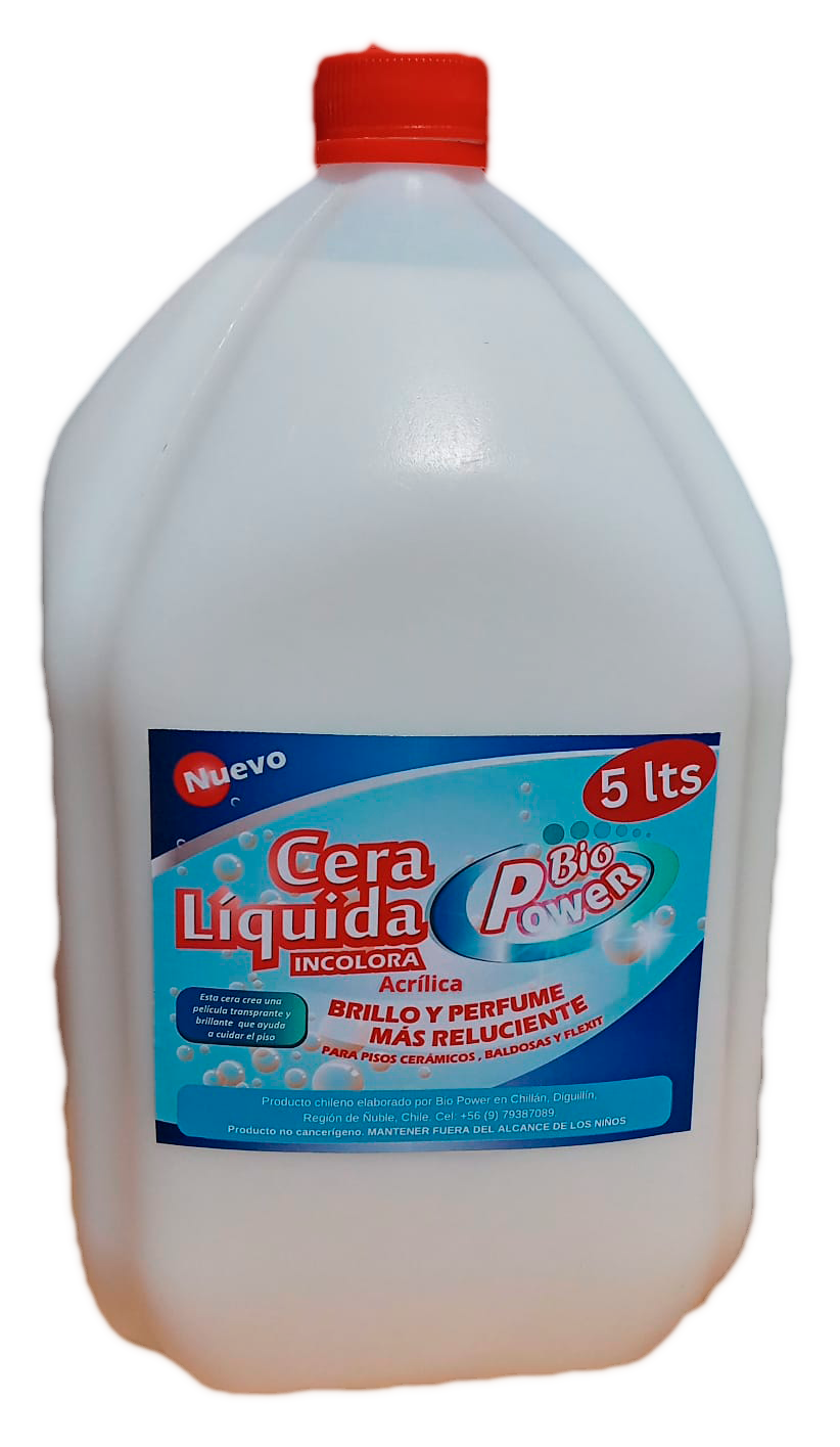 Cera Incolora Bio Power 5L