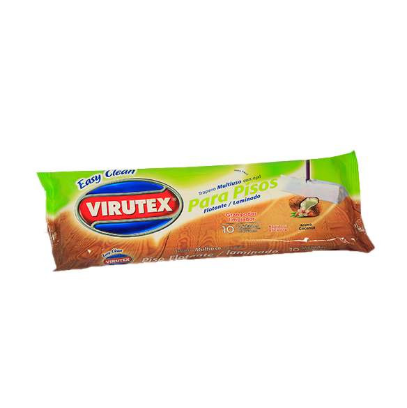 Trapero Húmedo Piso Flotante Virutex C/Ojal 10 Unidades