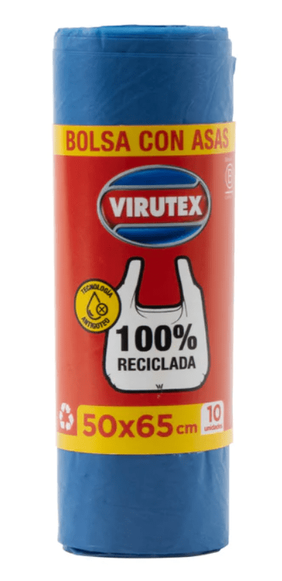Bolsa De Basura 50X65 con Asas Virutex