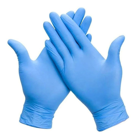 Guantes Nitrilo 100U Celeste Tressor M