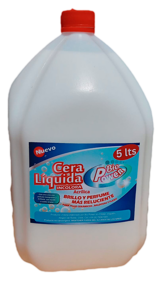 Cera Incolora Bio Power 5L