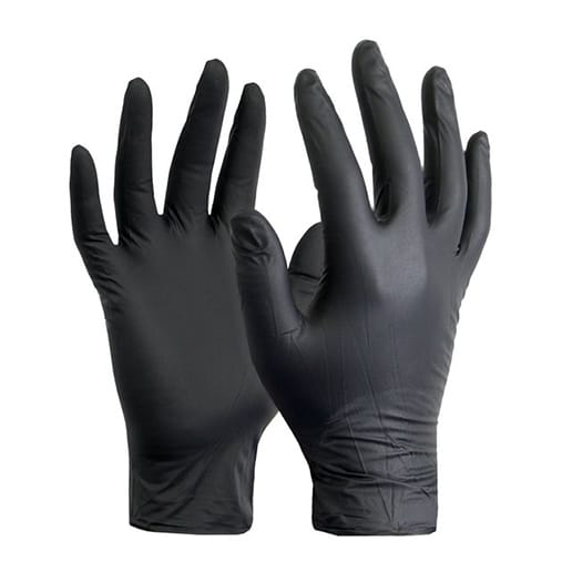 Guantes Nitrilo 100U Negro