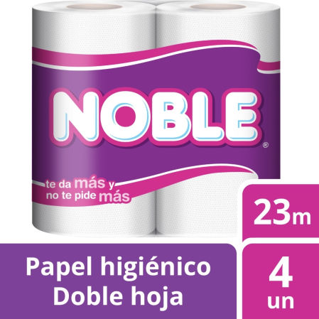 Papel Higiénico Noble DH 4 x 23 mts. (40 Rollos)