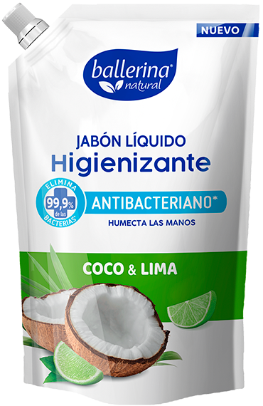 Jabon Ballerina 750 ml - Linea Antibacterial