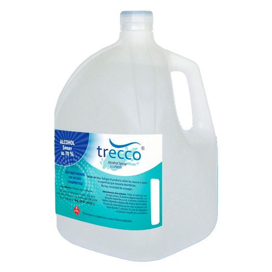 Alcohol 70 Bidón 5 Litros Reg. ISP Trecco