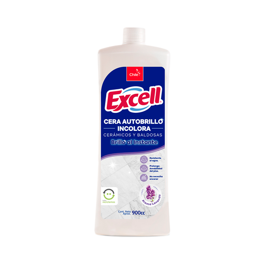 Cera Autobrillo Incolora  900 ml Excell