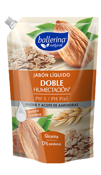 Jabon Ballerina 750 ml - Linea Doble Humectación