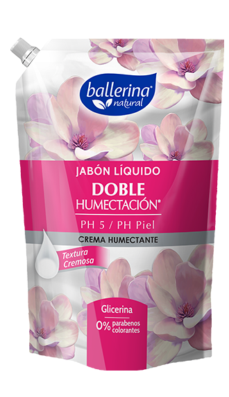 Jabon Ballerina 750 ml - Linea Doble Humectación