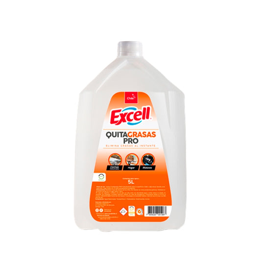 Quita Grasa Pro 5 lts x Caja (2 Bidones)