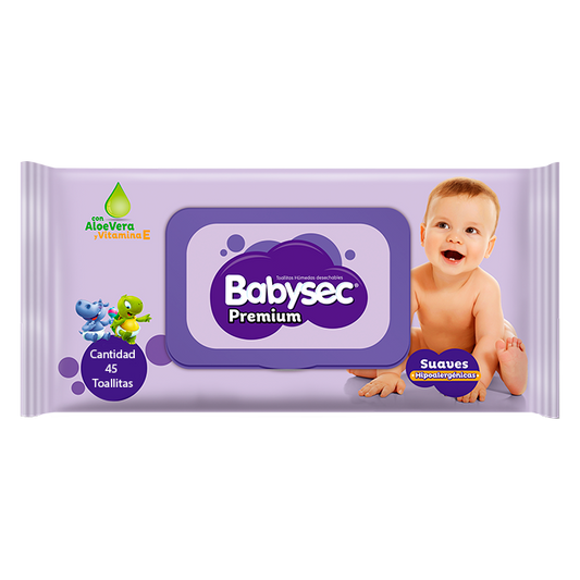 Toallitas Húmedas Babysec Premium