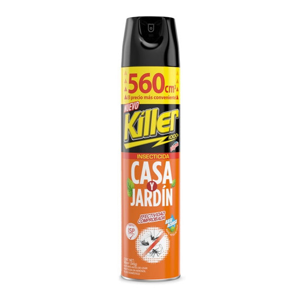 Insecticida Killer Casa Y Jardin 390 Cc