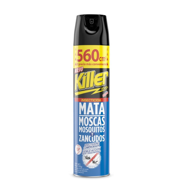 Insecticida Killer Moscas Y Zancudo 390 Cc