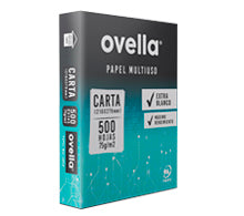 [C1R0108] Caja 10 Resmas Papel Fotocopia Carta - Ovella
