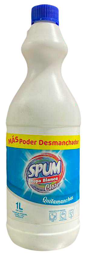 Cloro Ropa Blanca 1 Lt Spum