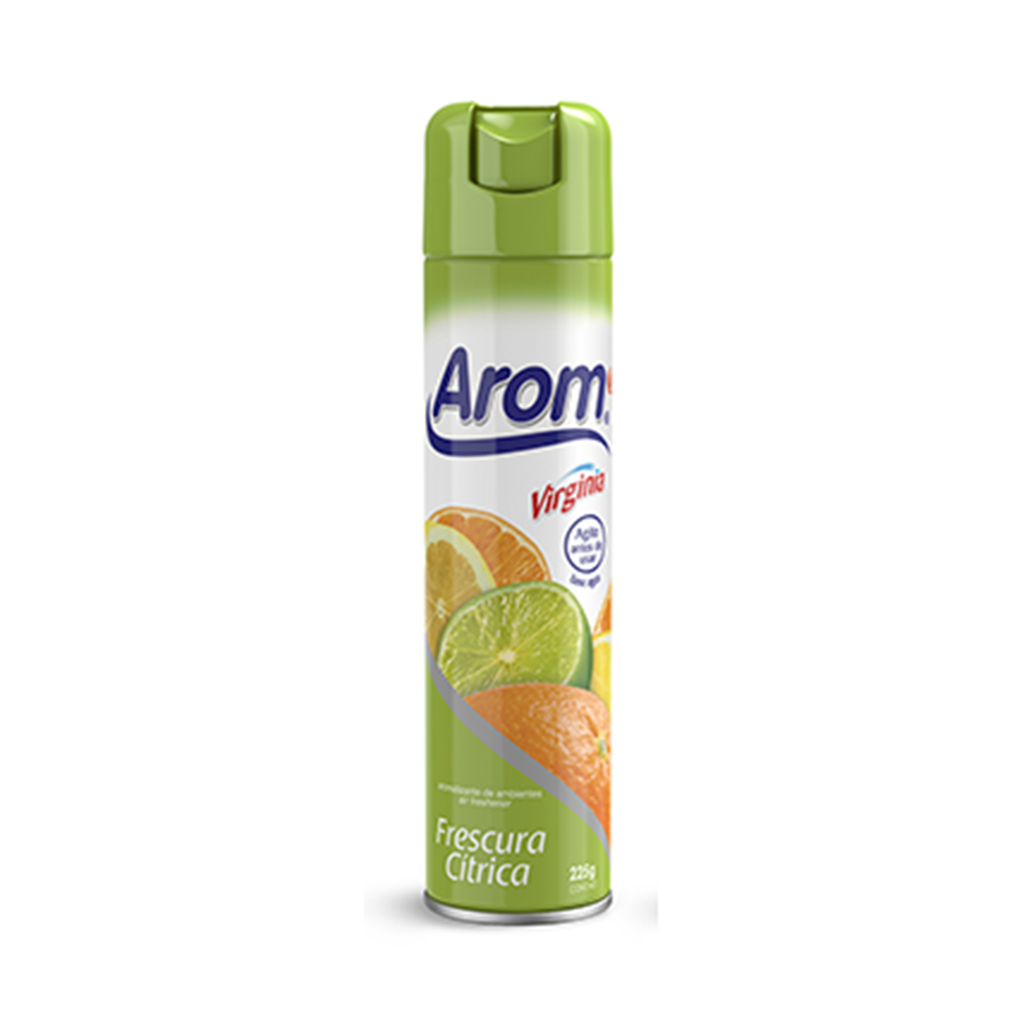 Desodorante Ambiental Arom Frescura Citrica 225 Gr