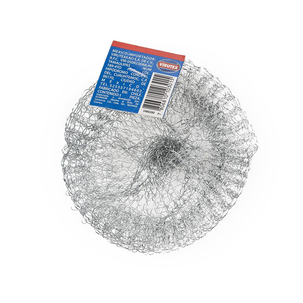 [EAV0458] Esponja Acero Virutex Alta Abrasividad