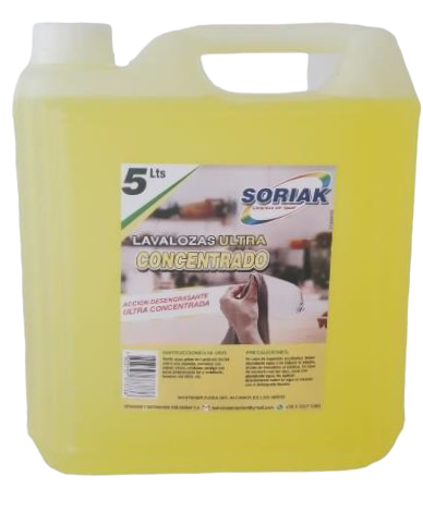 [LUC0374] Lavalozas Ultra Concentrado Soriak 5L