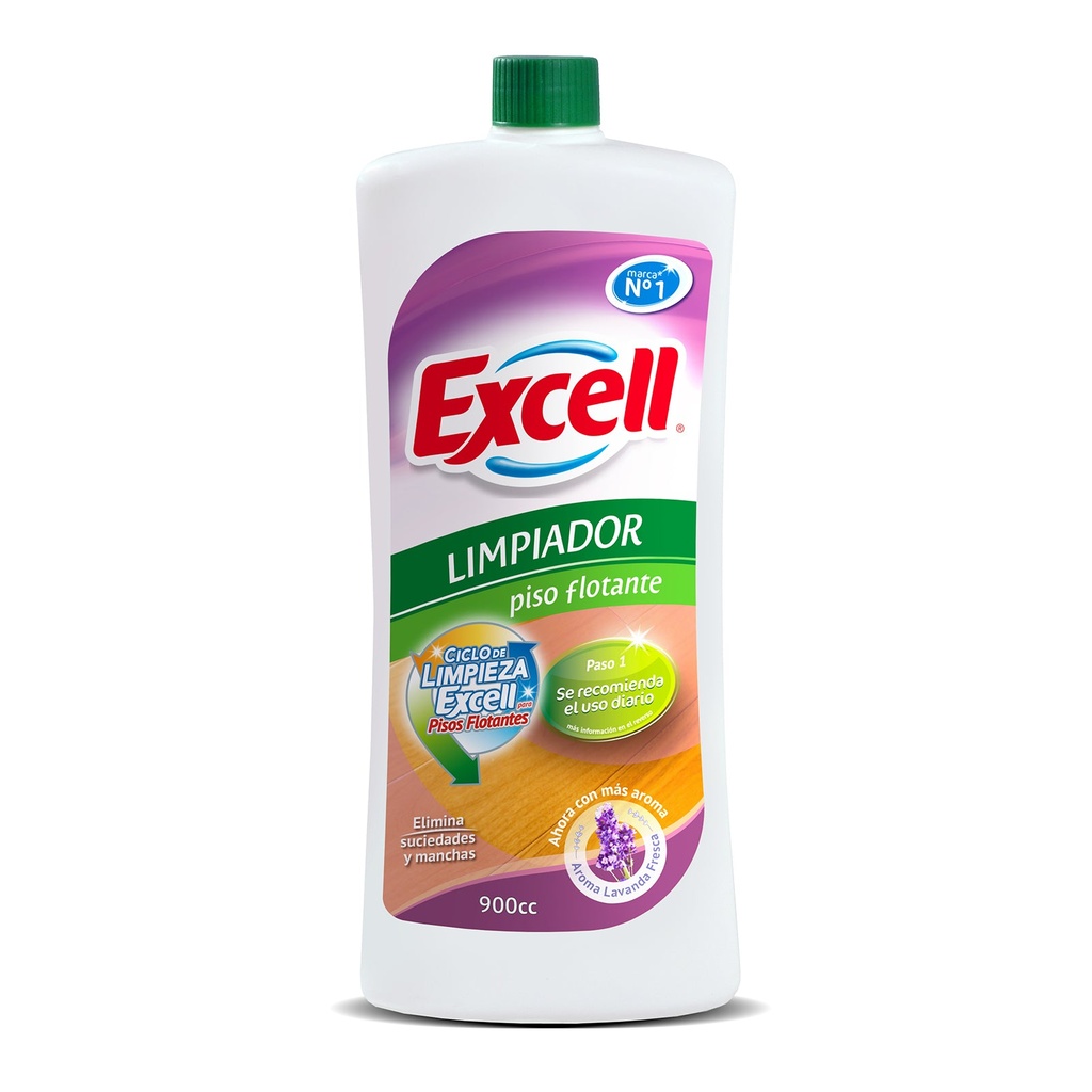 Limpiador Pisos Flotantes Excell 900 ml - Aromas