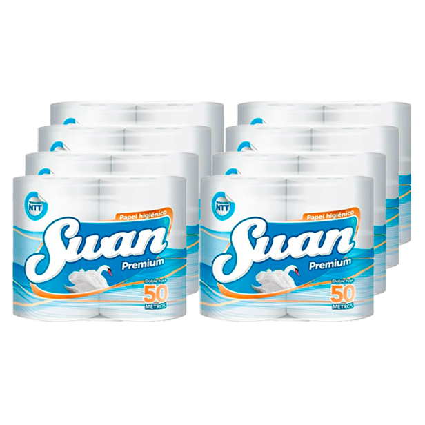 [PHS0147] Papel Higiénico Swan Doble Hoja 4x50 mt x Manga (32 Rollos)