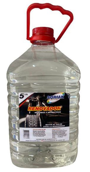 [RDG0375] Renovador de Gomas y Neumáticos Soriak 5L