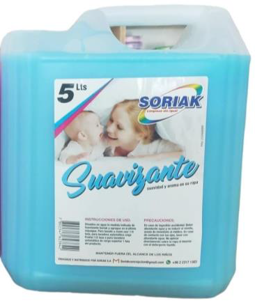 [SS50376] Suavizante Soriak 5L
