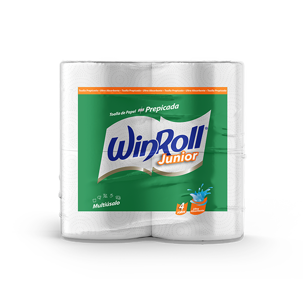 Toalla de Papel Winroll Junior Prepicada 4x60 HS