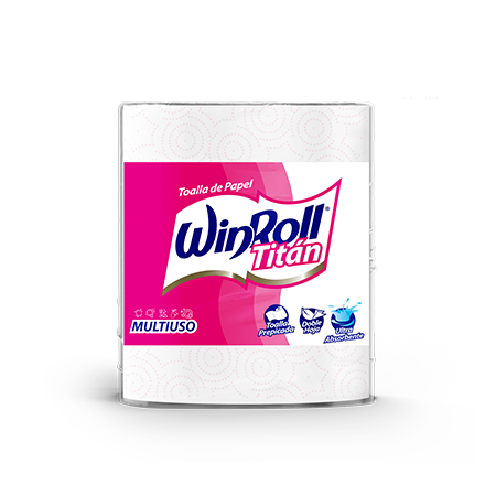 [TDP0249] Toalla de Papel Winroll Titan 150 mts DH (6 Rollos)