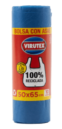 [BDB0334] Bolsa De Basura 50X65 con Asas Virutex