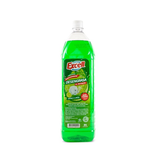 [LED0306] Lavalozas Excell Desengrasante Plus 2Lts