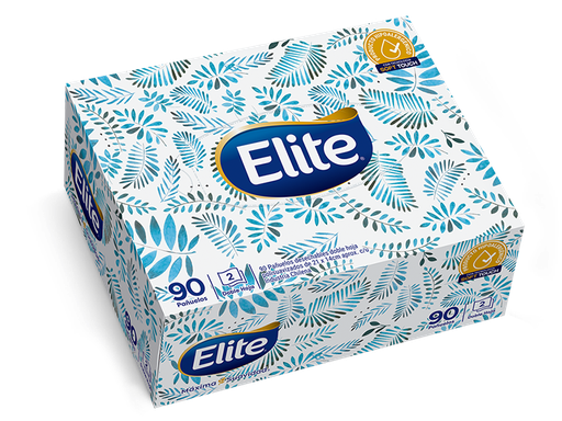 [PDE0333] Pañuelos Desechables Elite con Diseño 90U