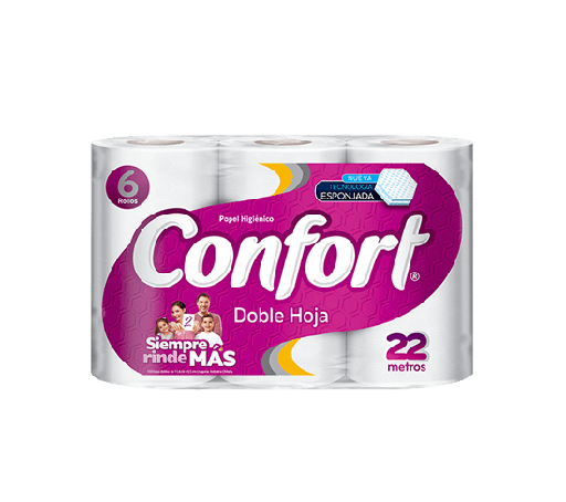[PHC0238] Papel Higienico Confort DH 6x22Mt x Manga (48 Rollos)