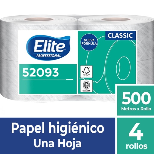 [PHE0031] Papel Higienico Elite 4X500 Mts