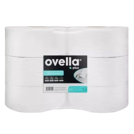 [PHO0379] Papel Higiénico Ovella Plus 6x300 HS