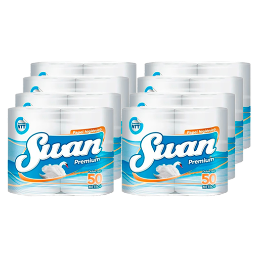 [PHS0147] Papel Higiénico Swan Doble Hoja 4x50 mt x Manga (32 Rollos)