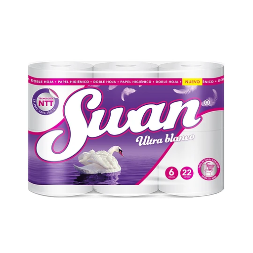 [PHS0246] Papel Higiénico Swan Ultra Blanco DH 6x22 mt x Manga (48 Rollos)