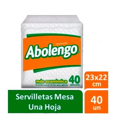 [SAC0085] Servilleta Abolengo Cocktail 40 unidades