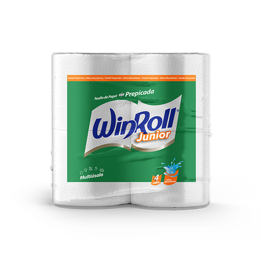 [TDP0150] Toalla de Papel Winroll Junior Prepicada 4x60 HS