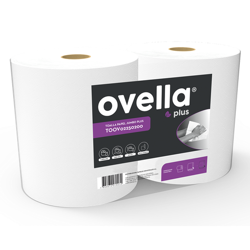 [TOP0070] Toalla Ovella Plus 2x250 mts