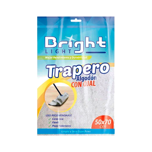 [TAC0214] Trapero Algodón Con Ojal 50x70 Bright Light
