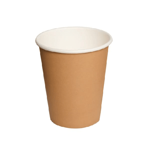 [VP80401] Vaso Polipapel 8oz Kraft (240ml) x 50 (Manga)